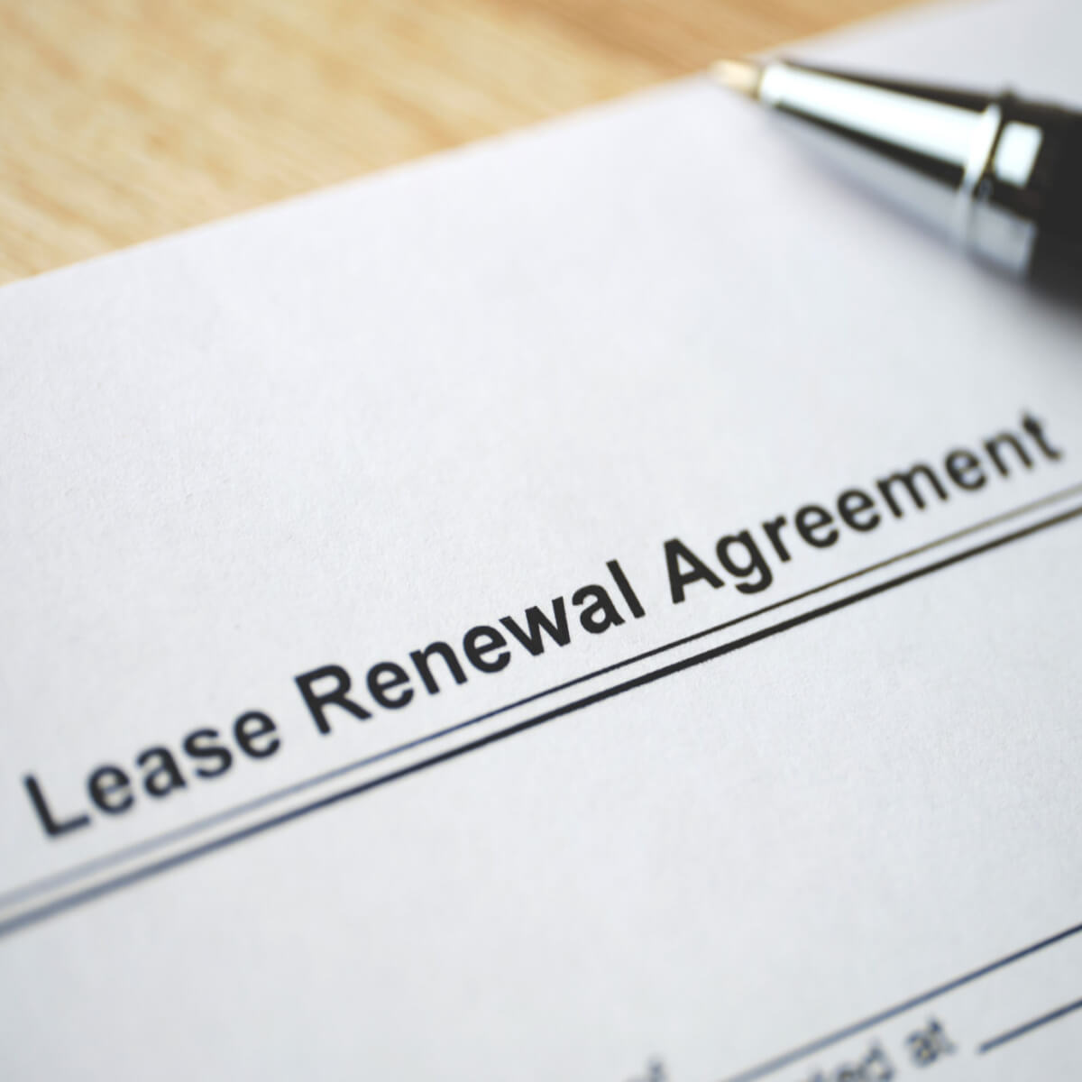 Landlord's Disclosure Obligations to Tenants Renewing Leases